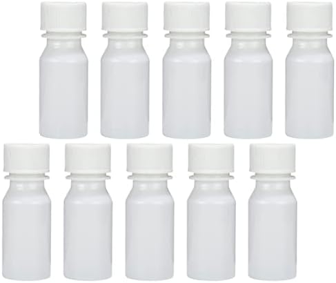 LEAFIFTY CONTERER boca 30pcs Slučajne boje u ustima Plastična laboratorija široke boce za boce