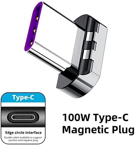 Boxwave adapter za Umidigi A9 - magnetosnap PD kutni adapter, magnetski PD kut punjenje uređaja za punjenje