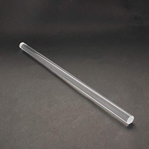 Fielect Clear Acrylic Round Rod Transparent Clear Plastic Round Rod Solid PMMA Bar standardna tolerancija