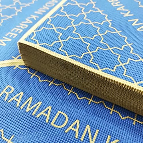 40pcs Eid Mubarak papir salvete Ramadan napitak salvete za islamsku stranku Pribor za jesteza Eid Mubarak ukrasi za dom