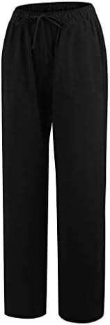 Žene casual pantalone elastične pantalone sa strukom hlače velike hlače Prozračne pantalone Jednostavne hlače sa džepom