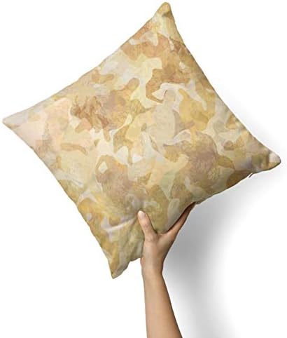 Iirov pustinjski kamuflažni V1 - Custom Dekorativni kućni dekor unutarnji ili vanjski jastuk za bacanje za kauč,