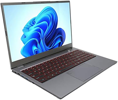 Tuore Laptop, 15.6 inčni Laptop 100-240V do 4.5 GHz čitač otiska prsta Ultra tanka Numerička tastatura za studente za kancelariju