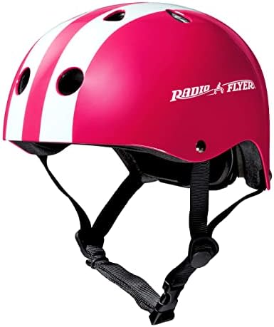 Radio Flyer Helmet, Toddler & Dječija biciklistička kaciga za uzrast 2-5, Crvena