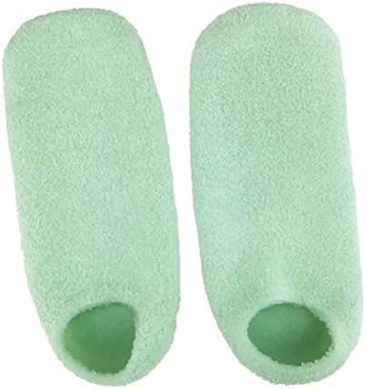 Doitool 1 Set čizme za cipele pokriva rukavice za suhu kožu rukavice za spavanje hidratantne rukavice za ruke hidratantne rukavice rukavice za ruke hidratantne čarape Gel za kratke čizme krema za stopala zelena