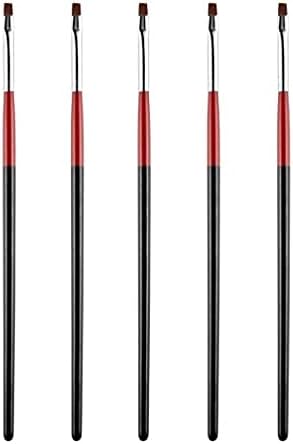 HWYDZ 5kom / Set Kit četka nail Art Pen Painting dizajn crteža Pen Tool Gel Salon za manikir