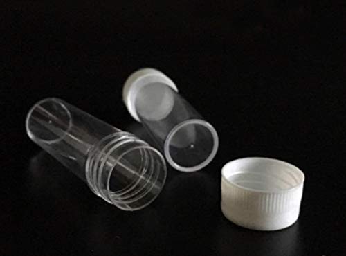 12 kom 25ml/0.8 Oz plastične bočice za uzorke epruvete bočice za skladištenje uzoraka posuda za uzorak sa navojnim poklopcem