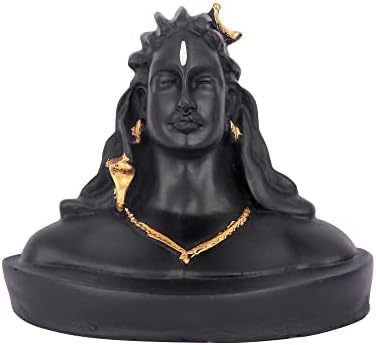 Satvik Adiyogi za automatsko popločavanje automobila Idol / Murti / Statue Aadiyogi Shiv Black