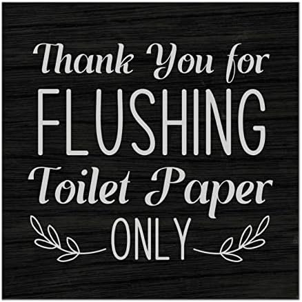 Hvala Vam Što Ispirete Samo Toaletni Papir Izreke Za Kupatilo Na Drvetu Happy Fall Yall Trijem