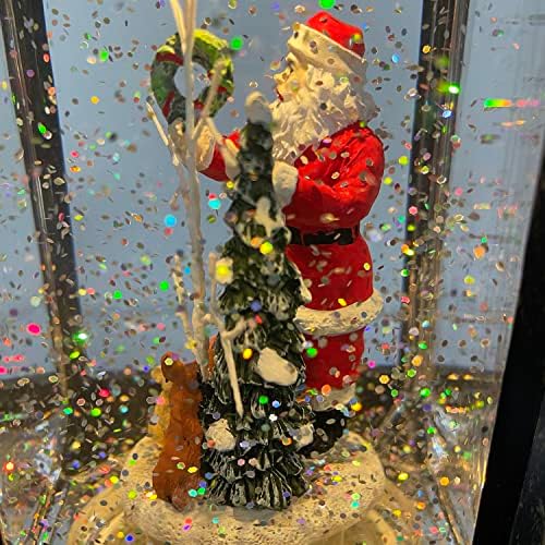 9.5 Santa Claus Christmas Sning Globe Water Lampica, baterija LED osvetljena za božićnu dekoraciju