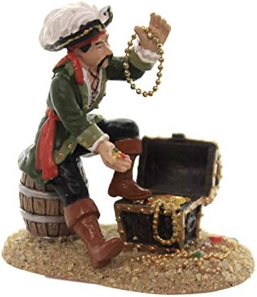 Odjel 56 Margaritaville Village Pirat i njegova blago Figurine 6003323