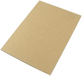 HNGSON 210 × 148 × 3 mm listova za iverice Kraft karton papirna ploča za podizanje papira od 10 smeđih