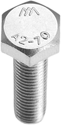 Accduer vijak 6mm vanjski šesterokutni vijak 304 nehrđajući čelik DIN933 A2-70 šesterokutni vijak