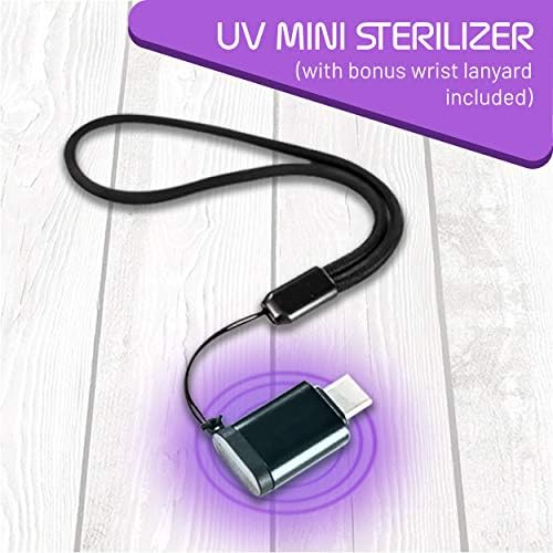 UV svjetlosni sanitizer za telefon - prijenosni UVC svjetlo sterilizator - Mini UV dezinfekcijski uređaj koji