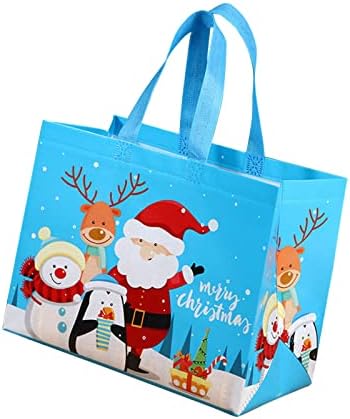 BVGFSAHNE TROPICALY DECORACES Božićne torbe s ručkama Bagmultifunkcionalne božićne torbe za poklone Ambalaža za