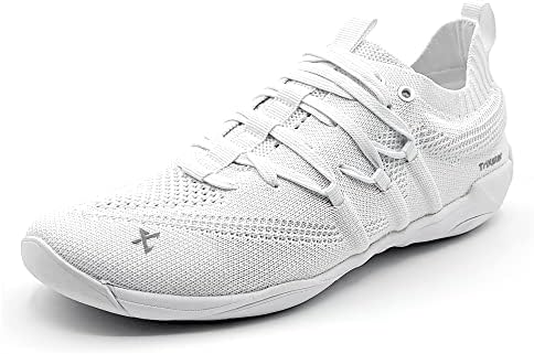 TriXstar Altair Unisex Premium Cheer Shoes Bijela lagana, za odrasle & amp; omladinske veličine