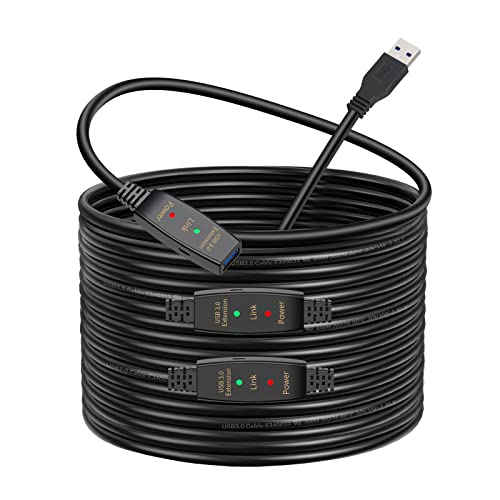 Gosysong Active USB produžni kabel 60ft sa pojačalom / repetitorom-muškim za ženski USB kabl,