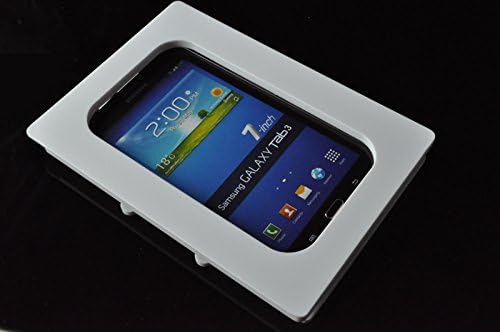 Tabcare kompatibilan Samsung Galaxy Tab 3 7.0 Lite bijeli VESA nosač protiv krađe sigurnosno kućište za