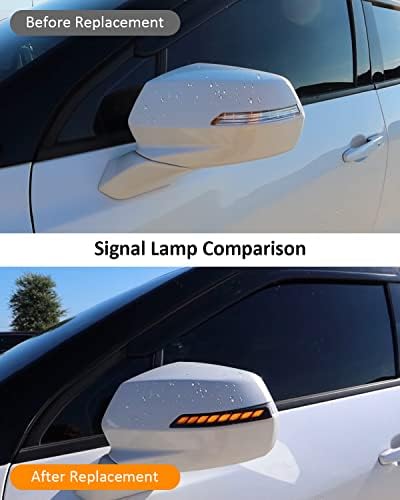 Ogledalo žmigavac odgovara za Chevy Chevrolet Blazer 2019 2020 2021 2022 auto LED bočni retrovizori