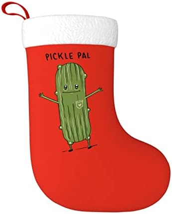 Yoigng Pickle Pal Božićni čarapa Xmas Čarape Klasična kuća za odmor Kamin Viseći čarapu