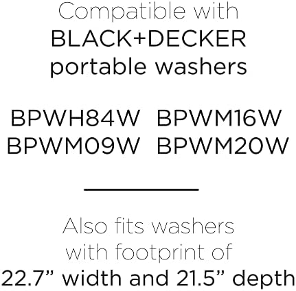 Black + Decker BWDS perilica za sušenje nosača stalak, bijeli