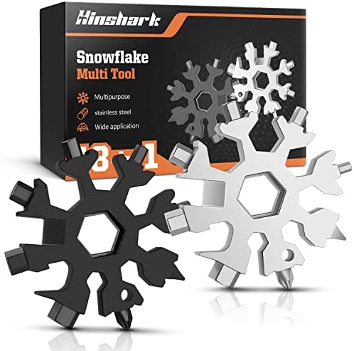 Hinshark Fathers Day Gifts, 18-u-1 Snowflake Multitool, Tata pokloni od kćeri/supruge/sina/djece, rođendanski