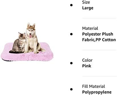Poohoo soft plišani krevet, pas za kupanje kućni ljubimac jastuk za kućne ljubimce PET pranje,