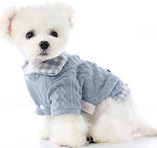 Lepsjgc zgušnjavati Warm Dog kaput Zimska pupkana mačka Plaid košulje džemper za male pse jakna za kućne