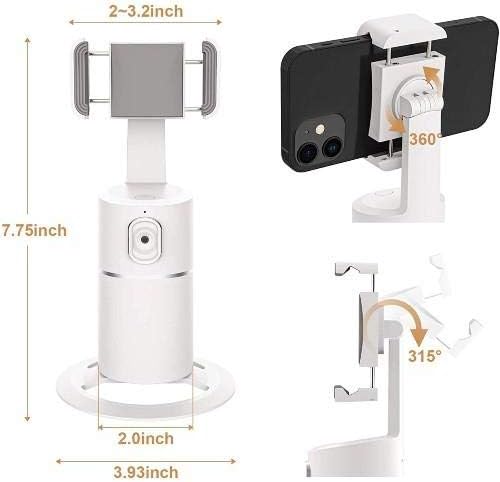 Boxwave Stand i Mount Kompatibilan sa oštrim R1S - Pivottrack360 Selfie stalk, praćenje lica za