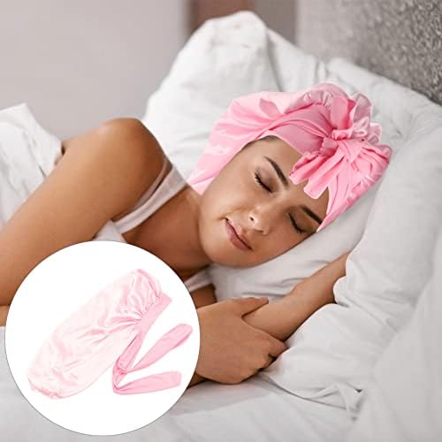 Frcolor 2 komada elastična spavaća šešir širokoigrani noćni kapi za spavanje kape za spavanje elastični šešir