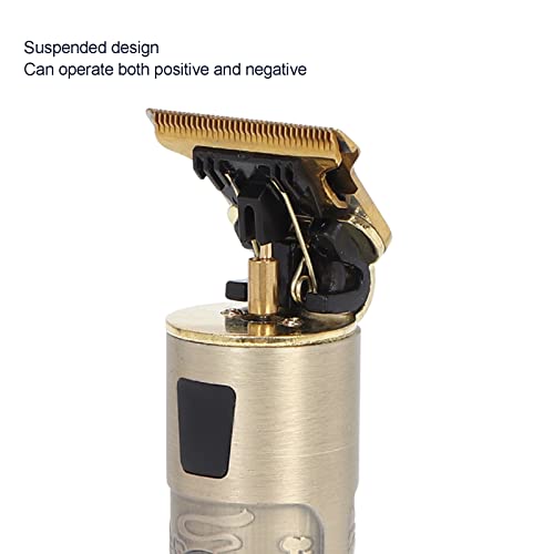 Električna kosa za kosu sa 3 češlja za češalj USB punjivi LCD zaslon za napajanje Muškarci Električna kosa Clipper Professional Komplet za rezanje kose