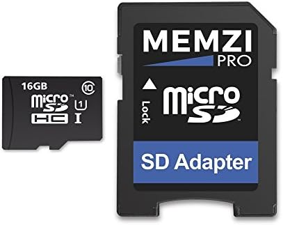 MEMZI PRO 16GB Klasa 10 90MB/s Micro SDHC memorijska kartica sa SD adapterom za VTech Kidizoom digitalne kamere ili kamkordere, InnoTab, InnoTV, DigiGo ili KidiGo