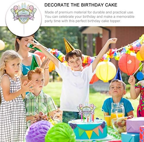 Partykindom do You Rođendanska torta Decor Akrilni Topper torta Umetnite kartice Party isporučuje zabavne ukrase za rođendan