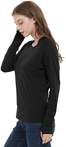 Netdraw ženska ultra mekana bambusovana majica dugi / kratki rukav hladnjak za hlađenje u obliku kratkih