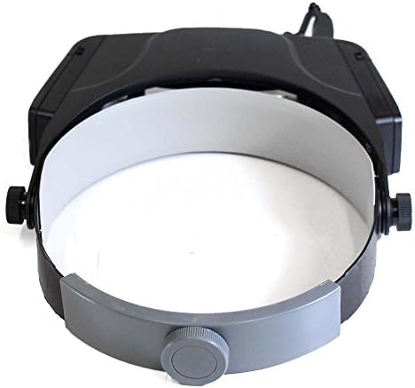 HAWK OPTICALS LED osvijetljena Lupa za glavu sa 4 sočiva i dodatnim okretnim objektivom - MG9005