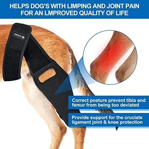 Huame proteza za pseće koljeno, proteza za pseće noge za zadnju nogu za ACL, iščašenje kapice koljena,