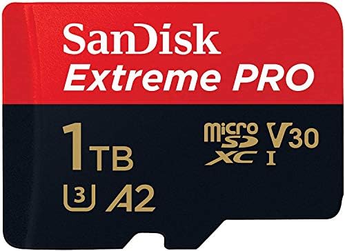 SanDisk 1TB Extreme Pro MicroSD memorijska kartica sa adapterom radi sa GoPro Hero 9, Hero 8, Max 360