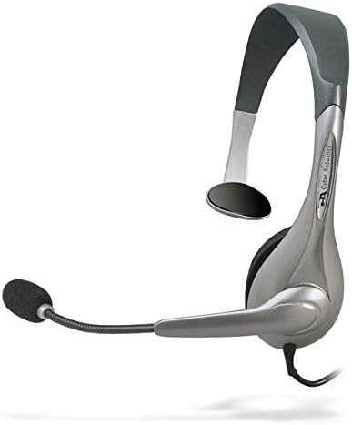 Cyber Akustika USB mono AC-840 slušalice, slušalice sa mikrofonom, odlične za obrazovanje, kancelarijske