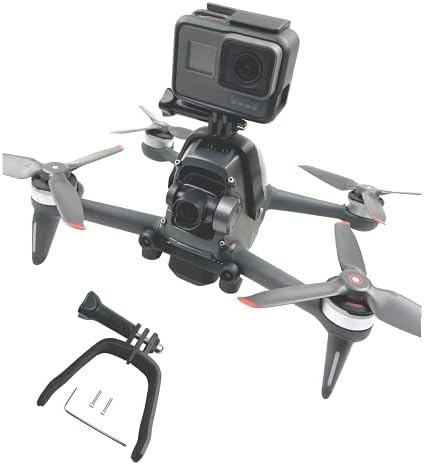 Gornji nosač kamere za GoPro heroj Sportska akciona kamera Adapter za montiranje stezaljke držač Fix ekspanzioni komplet za DJI FPV drone Pribor