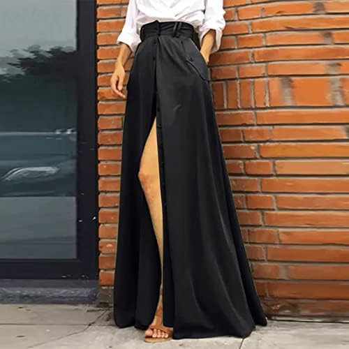 MANHONG ženske dnevne elegantne srednje struka jednostruke duge suknje Romper sa suknjom Overlay žene