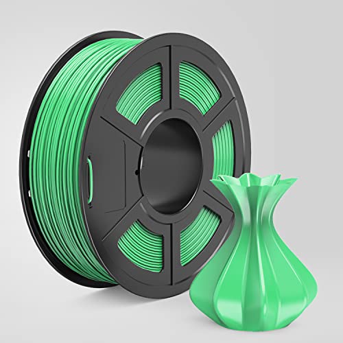Tecbears PLA 3D filament pisača 1,75 mm zelena, dimenzionalna tačnost +/- 0,02 mm, 1 kg kalem, paket od 1