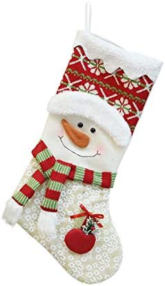 Pokloni Božićne perle Božićni bombonski snjegovići čarape Dekoracije Santa Home Decor Dekorativna jaja