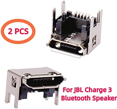 Komsunma 2-pack USB punjenje Zamjena priključka za JBL 3 Bluetooth zvučnik mikro USB priključak