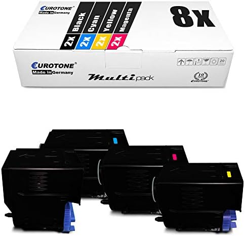 Eurotone 8x Toner za Canon Imagerunner C 2380 2880 3080 3380 3580 V ne i 2 zamjenjuje C-EXV 21