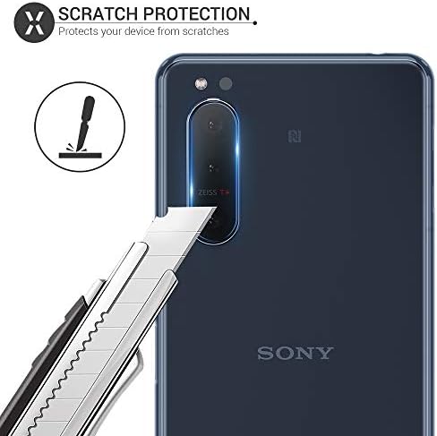 Olixar za Sony Xperia 5 II zaštita sočiva kamere zaštita sočiva telefona zaštita sočiva - Clear HD Clarity - Anti Glare - Anti-Scratch - otporan na otisak prsta-otporan na ogrebotine - pakovanje od 2