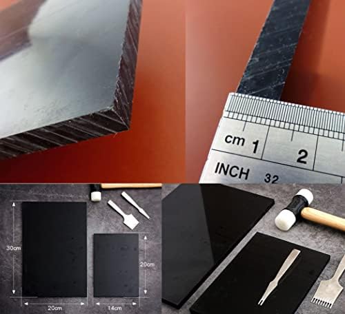 1pc Kožni zanat plastični probijanje žigosanje rezbarskih ploča ploče za rezanje mat alata 300x200x10mm