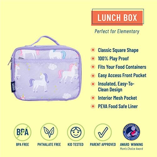 Dičica s divljem djecom 16 inča, kišobran i izolirana torba za ručak Ultimate Bundle Combo