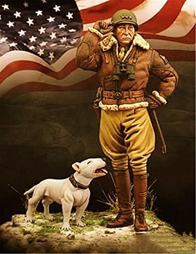 1/24 smola slika vojnik Model Drugog svjetskog rata američki komandant smole minijaturni komplet /