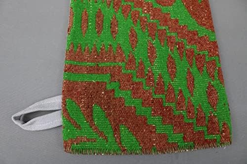 Sarikaya jastuk nalozi, čarape za Xmas, vintage božićne čarape, zelena ručno rađena čarapa, dekor