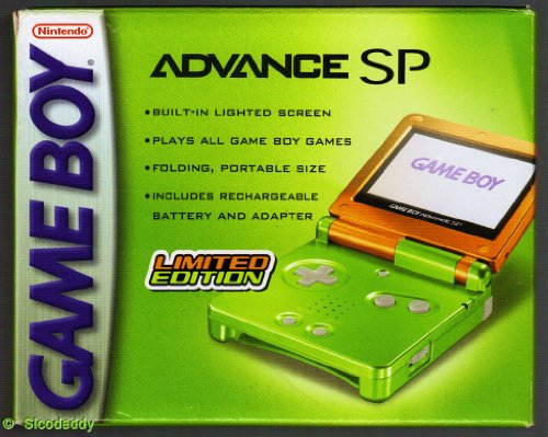 Game Boy Advance SP ograničeno izdanje limete/narandže